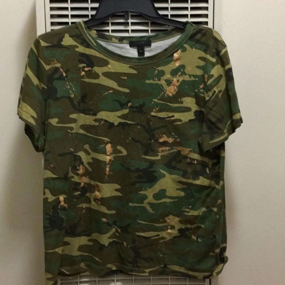J. Crew army tee